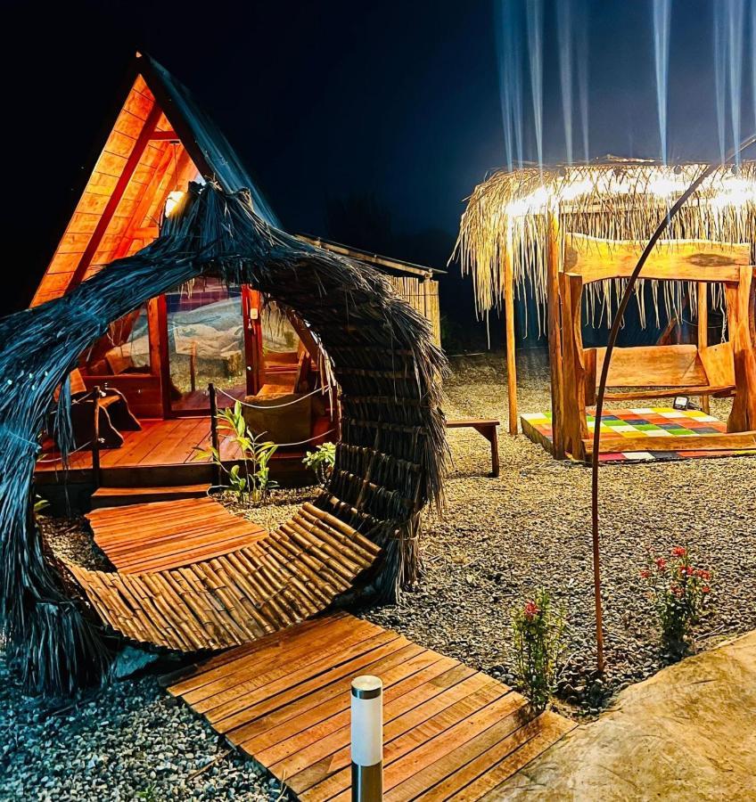 Hotel Luna Azul Tatacoa วิลญาเวียคา ภายนอก รูปภาพ