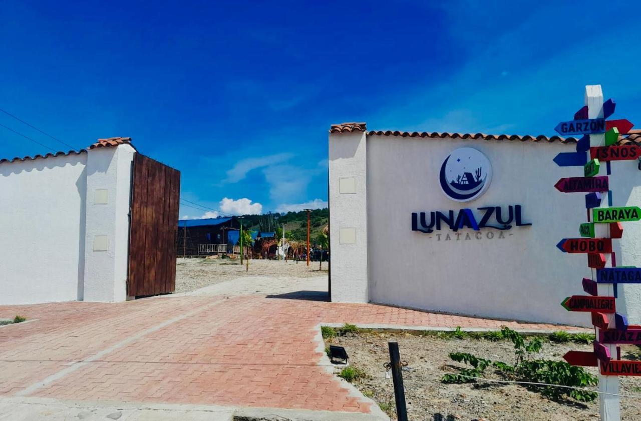 Hotel Luna Azul Tatacoa วิลญาเวียคา ภายนอก รูปภาพ