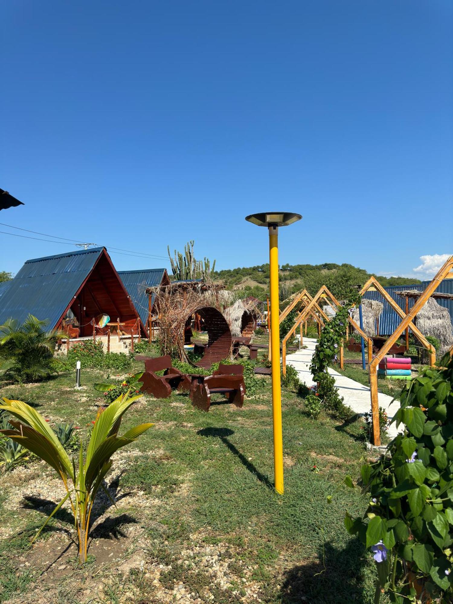 Hotel Luna Azul Tatacoa วิลญาเวียคา ภายนอก รูปภาพ