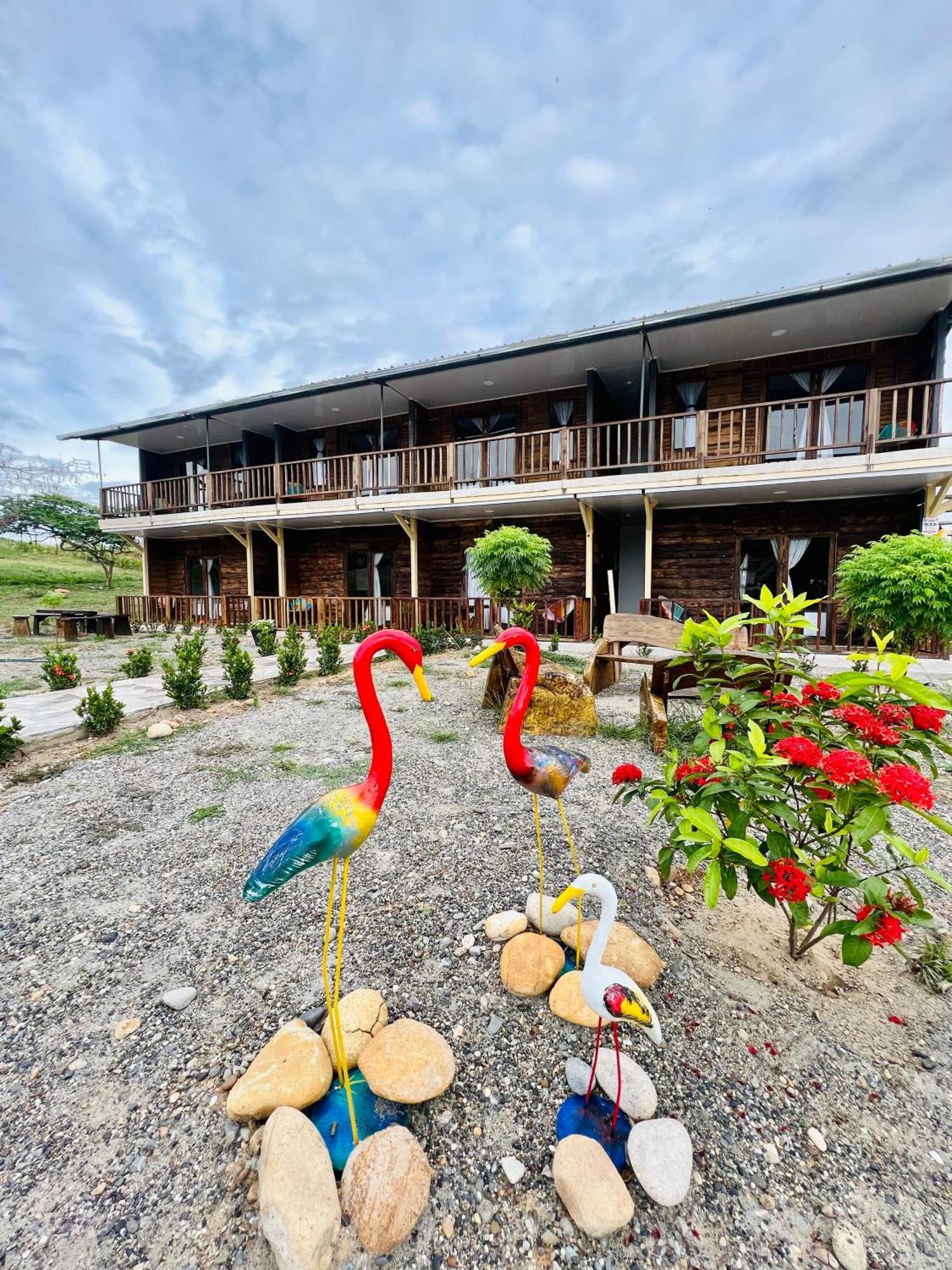 Hotel Luna Azul Tatacoa วิลญาเวียคา ภายนอก รูปภาพ