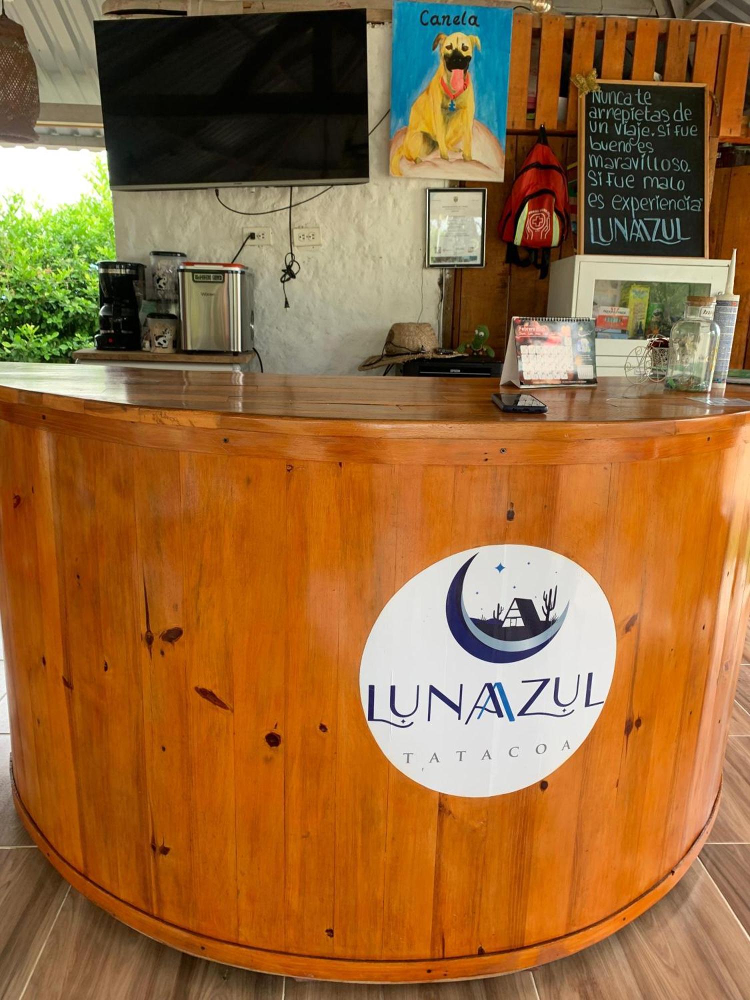 Hotel Luna Azul Tatacoa วิลญาเวียคา ภายนอก รูปภาพ